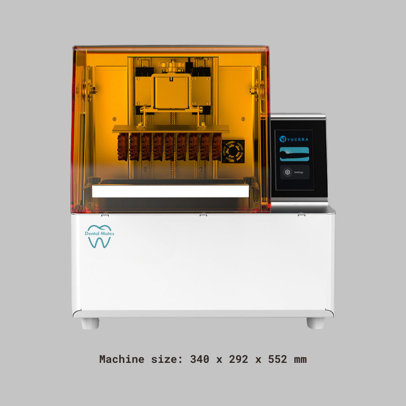 Dental Mates High-Precision 3D Printer L 14" x W 11" x H 21" LCD/DLP Dental Mates High-Precision 3D Printer L 14" x W 11" x H 21" LCD/DLP