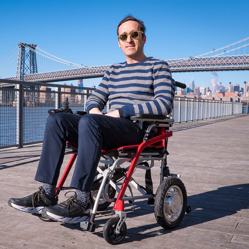 Model X 35 lbs Travel Power Chair by JYD Model X 35 lbs Travel Power Chair by JYD