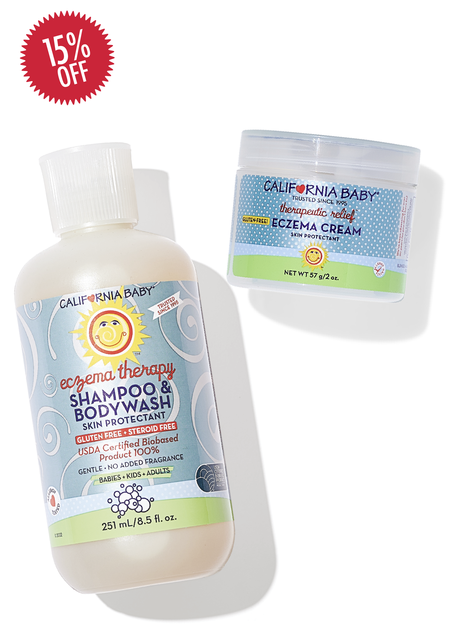 Eczema Cream + Wash Bundle Eczema Cream + Wash Bundle