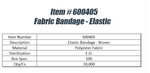 Fabric Bandage-Elastic Fabric Bandage-Elastic
