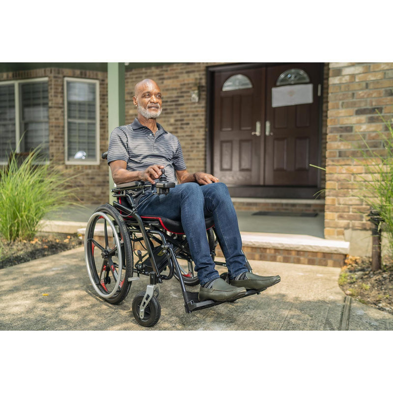 Model H Hybrid Manual and Power Chair in One by JYD Model H Hybrid Manual and Power Chair in One by JYD
