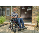 Model H Hybrid Manual and Power Chair in One by JYD Model H Hybrid Manual and Power Chair in One by JYD