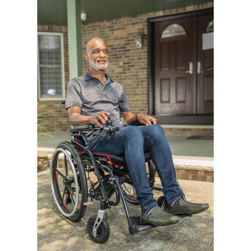 Model H Hybrid Manual and Power Chair in One by JYD Model H Hybrid Manual and Power Chair in One by JYD