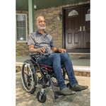 Model H Hybrid Manual and Power Chair in One by JYD Model H Hybrid Manual and Power Chair in One by JYD