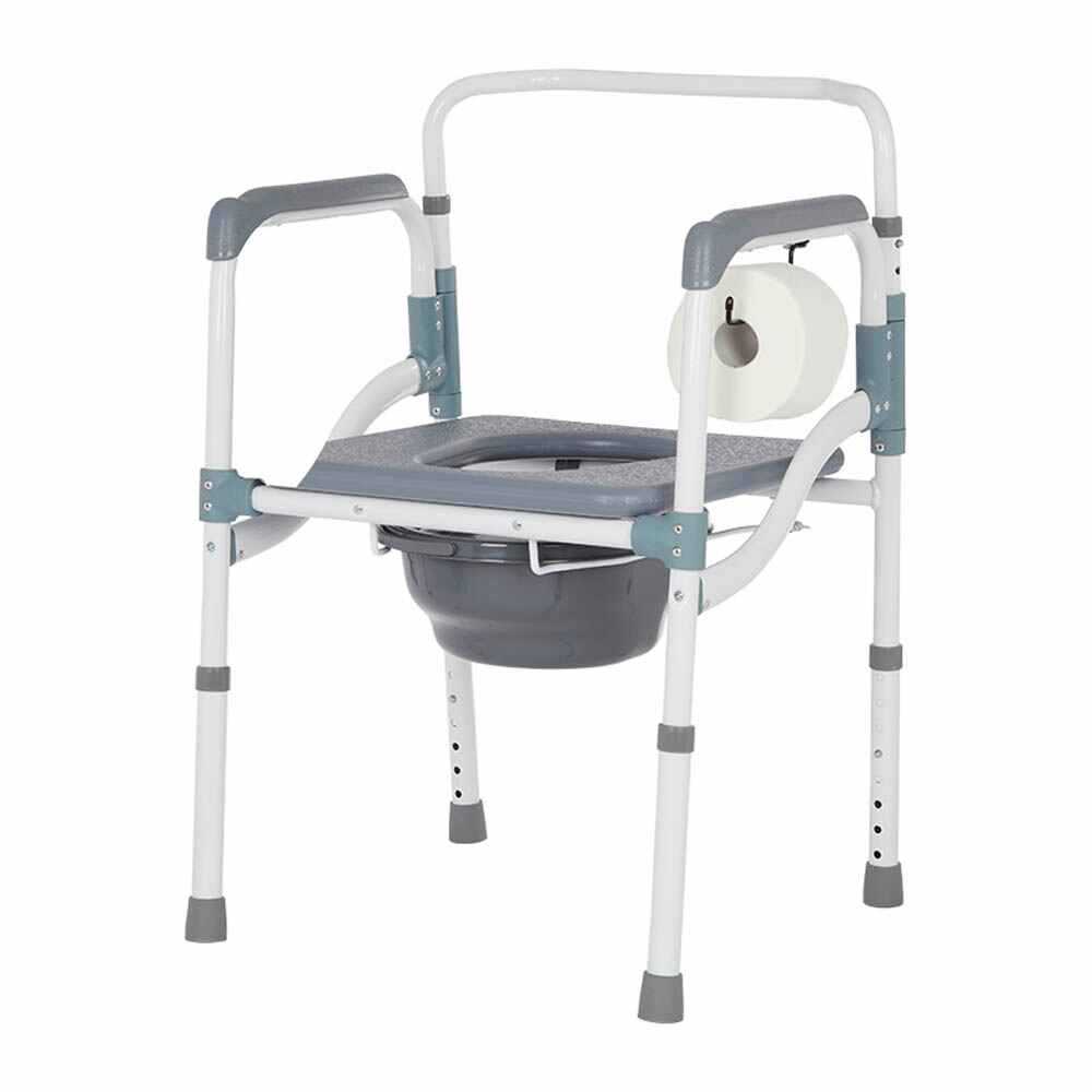 Lifestyle Health Care premium 3 in 1 aluminum folding commode chair Lifestyle Health Care premium 3 in 1 aluminum folding commode chair
