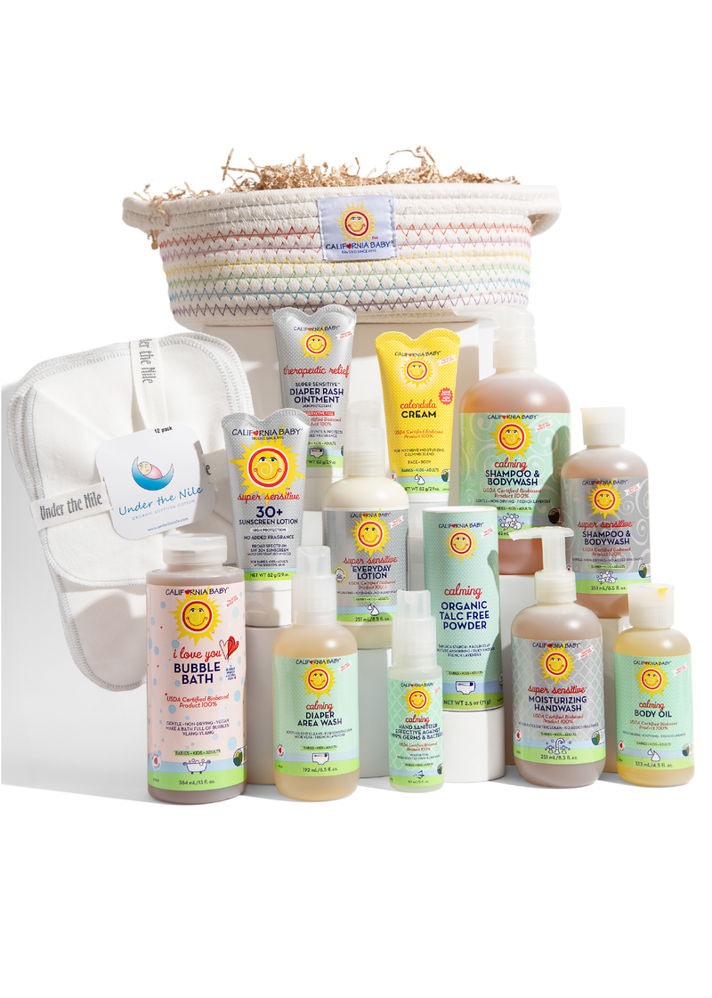 Deluxe Newborn Gift Basket Deluxe Newborn Gift Basket