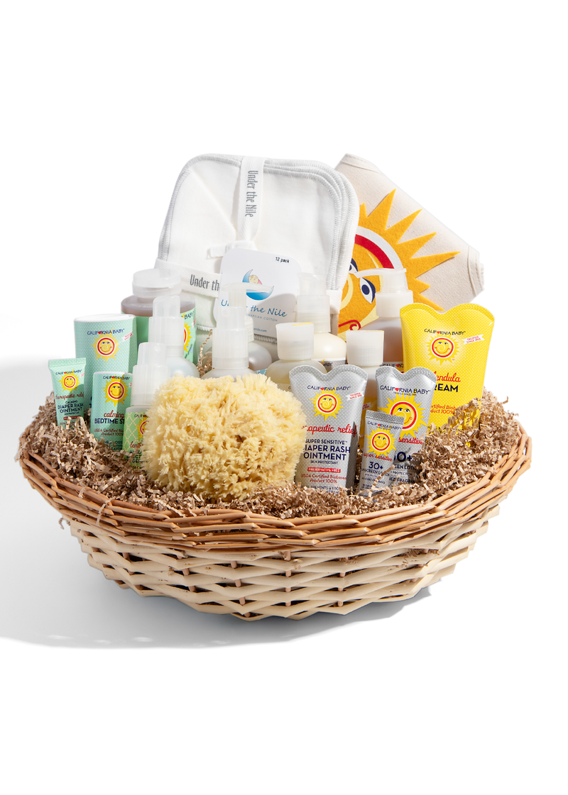 Super Deluxe Newborn Gift Basket Super Deluxe Newborn Gift Basket