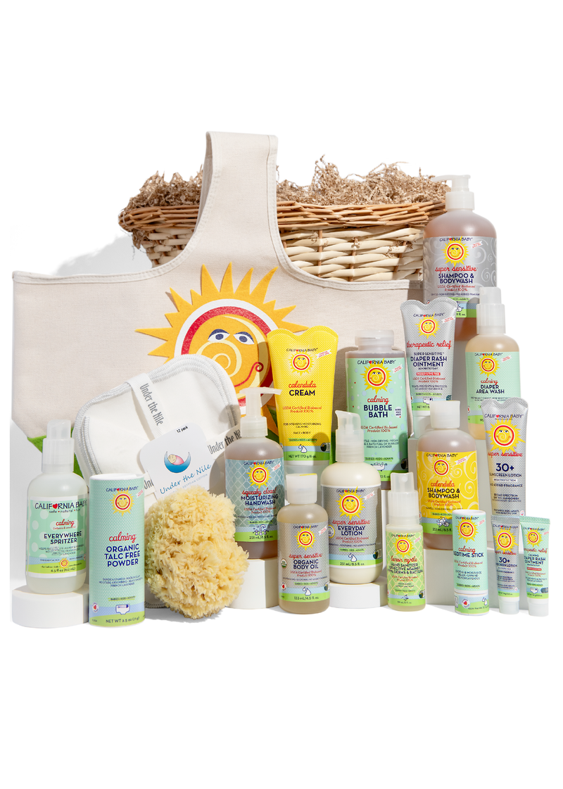 Super Deluxe Newborn Gift Basket Super Deluxe Newborn Gift Basket