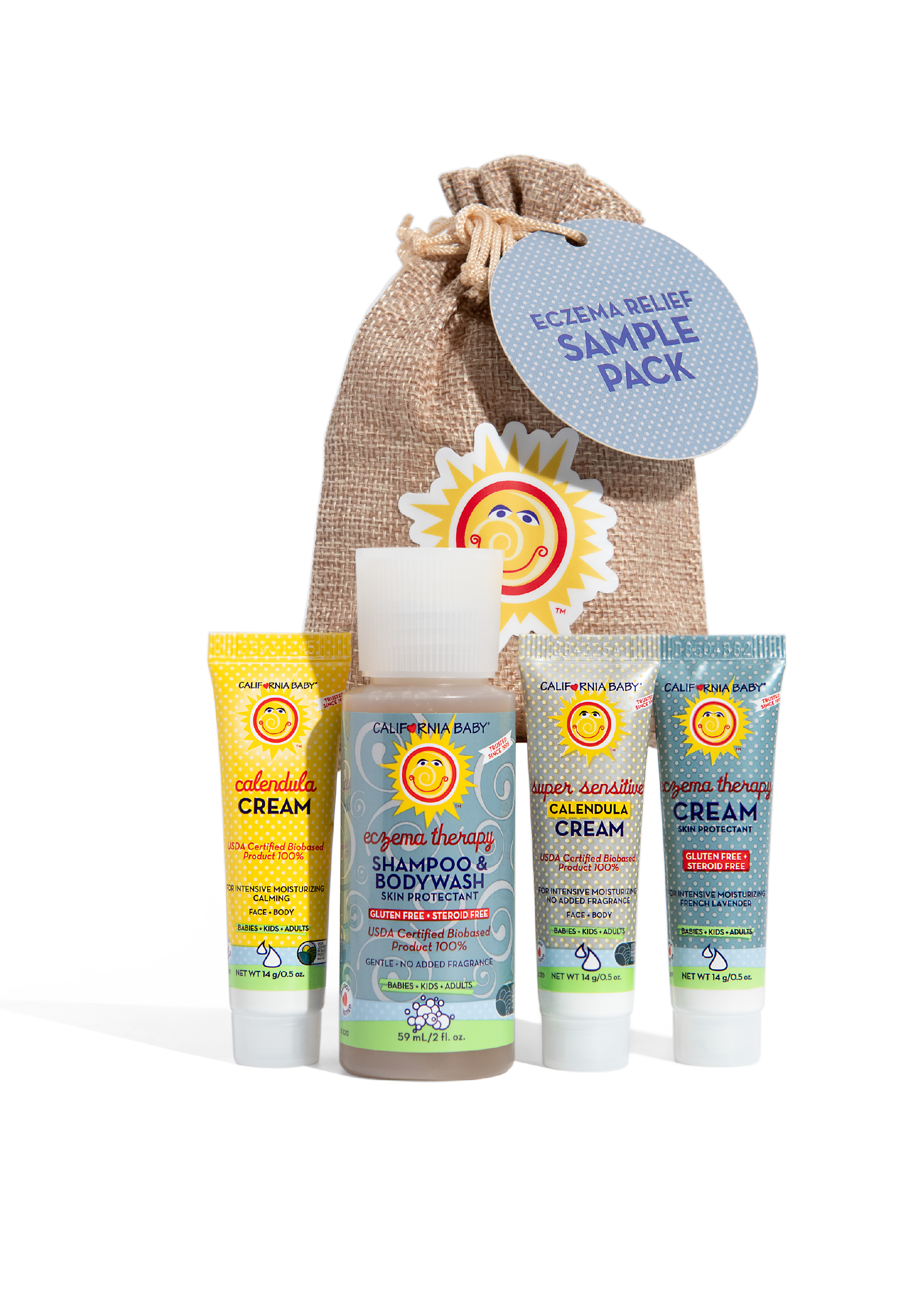 Eczema Relief Sample Pack Eczema Relief Sample Pack