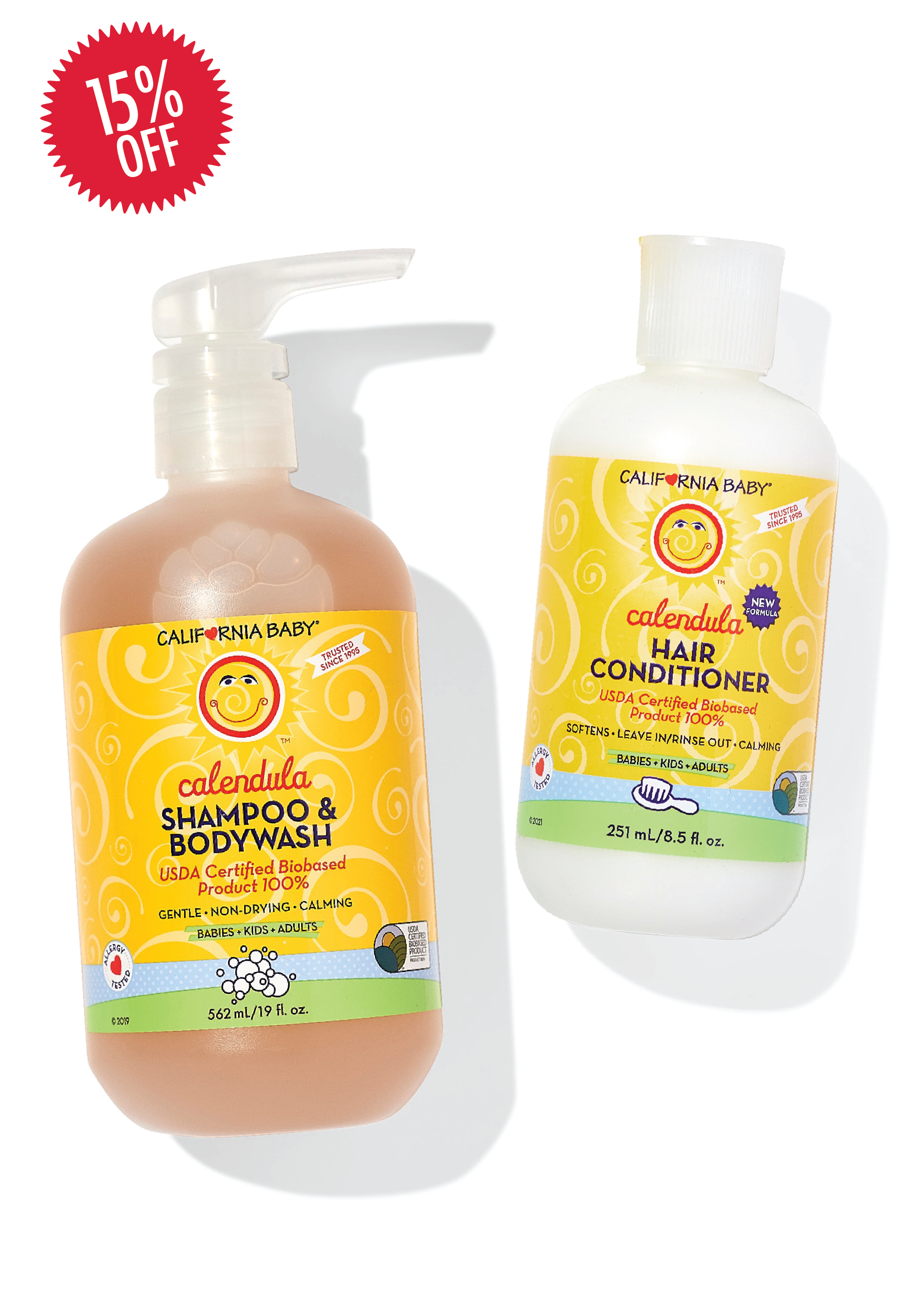 Calendula™ Shampoo + Conditioner Bundle Calendula™ Shampoo + Conditioner Bundle