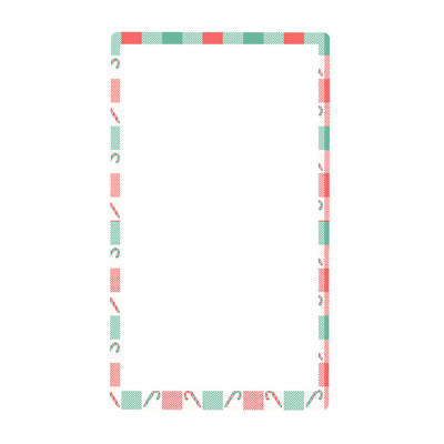 Peppermint Plaid Sticker for the Beta Bionics iLet – Pump Peelz Peppermint Plaid Sticker for the Beta Bionics iLet – Pump Peelz