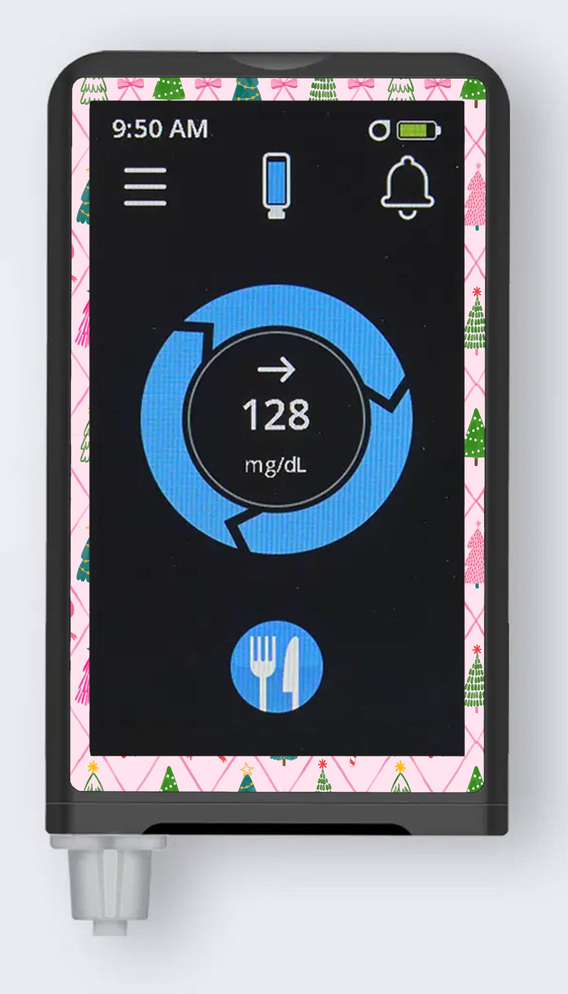 Coquette Christmas Sticker for the Beta Bionics iLet – Pump Peelz Coquette Christmas Sticker for the Beta Bionics iLet – Pump Peelz
