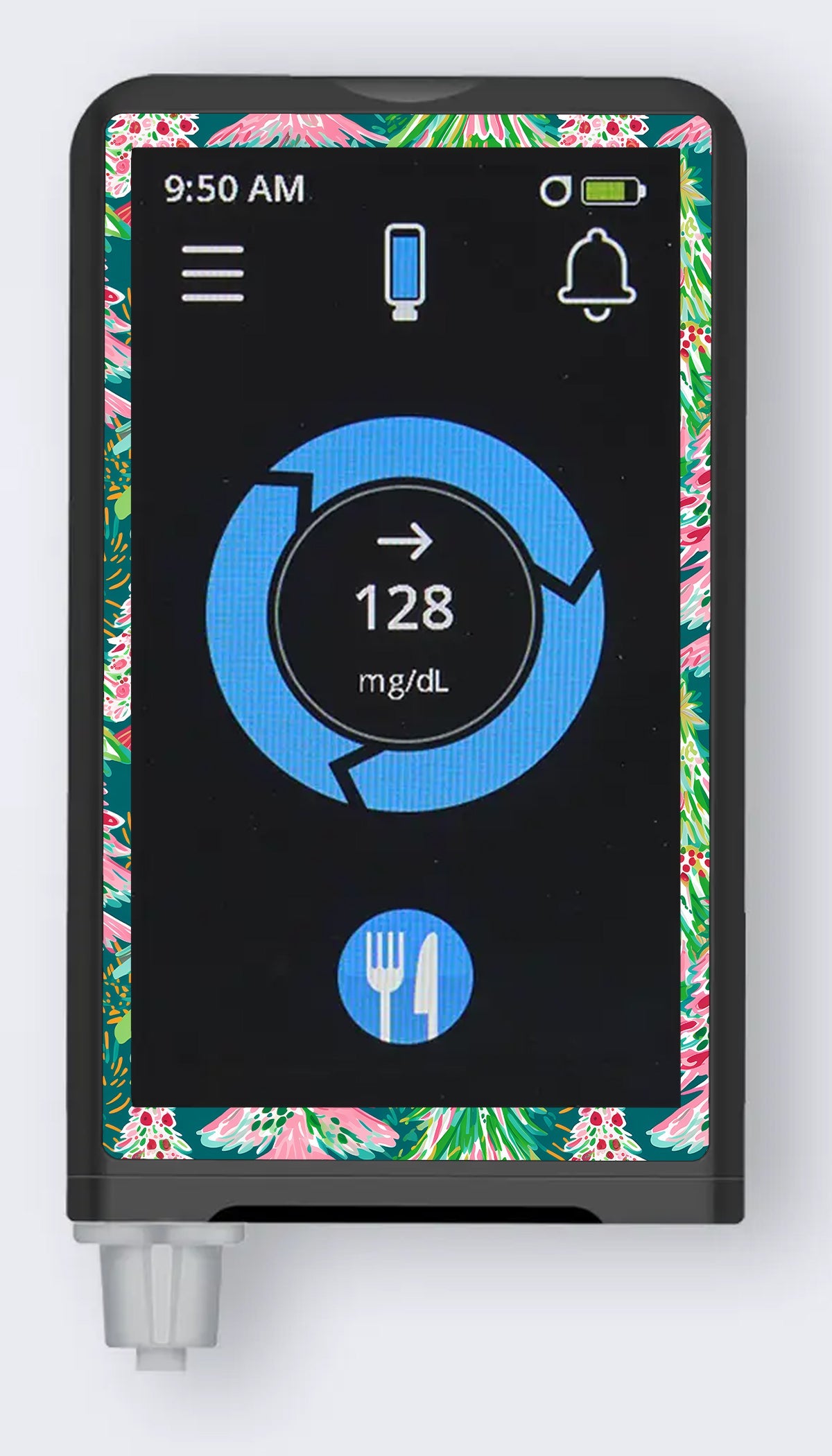 Festive Forest Sticker for the Beta Bionics iLet – Pump Peelz Festive Forest Sticker for the Beta Bionics iLet – Pump Peelz