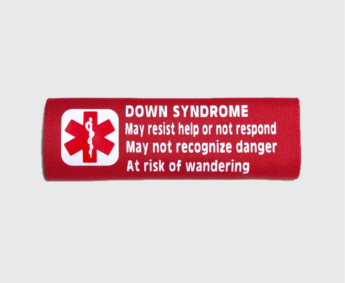 Down Syndrome Backpack Strap - Car Seat Strap Cover - Window Decal Set Down Syndrome Backpack Strap - Car Seat Strap Cover - Window Decal Set