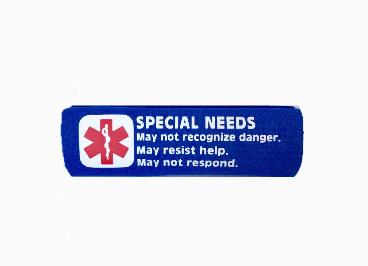 Special Needs Medical Alert Backpack Strap - Seat Belt Cover Special Needs Medical Alert Backpack Strap - Seat Belt Cover