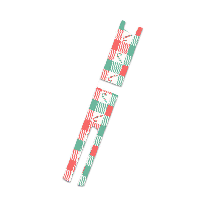Peppermint Plaid InPen - Smart Insulin Pen Sticker - Pump Peelz Peppermint Plaid InPen - Smart Insulin Pen Sticker - Pump Peelz