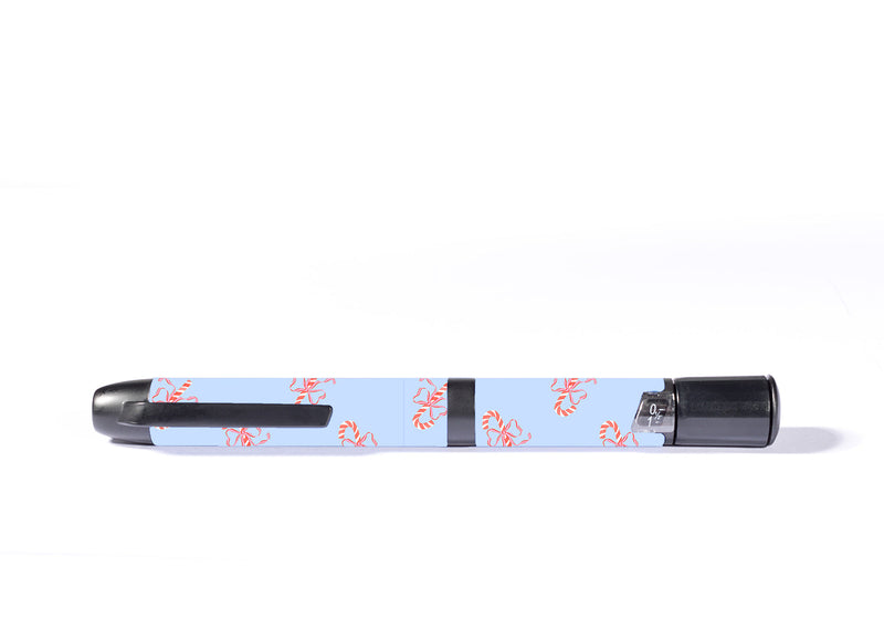 Candy Cane Lane InPen - Smart Insulin Pen Sticker - Pump Peelz Candy Cane Lane InPen - Smart Insulin Pen Sticker - Pump Peelz