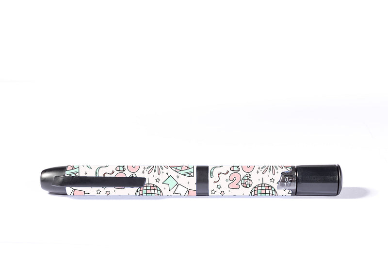 Cheers to '26 InPen - Smart Insulin Pen Sticker - Pump Peelz Cheers to '26 InPen - Smart Insulin Pen Sticker - Pump Peelz