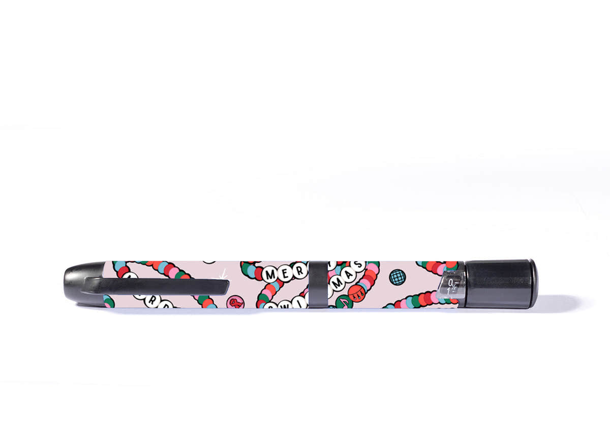 Merry Swiftmas Sticker for InPen - Smart Insulin Pen Merry Swiftmas Sticker for InPen - Smart Insulin Pen
