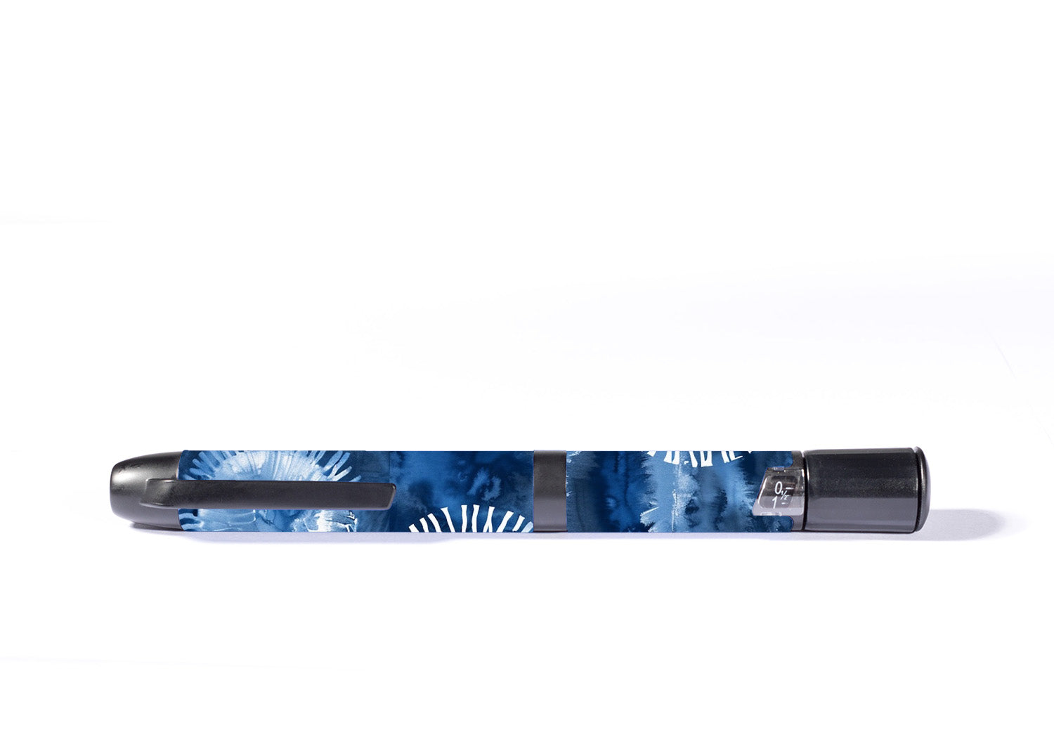 Monochrome Blue Tie Dye InPen - Smart Insulin Pen Monochrome Blue Tie Dye InPen - Smart Insulin Pen