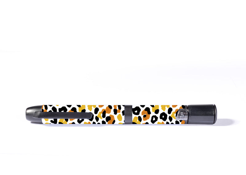 Golden Leopard InPen - Smart Insulin Pen Sticker - Pump Peelz Golden Leopard InPen - Smart Insulin Pen Sticker - Pump Peelz