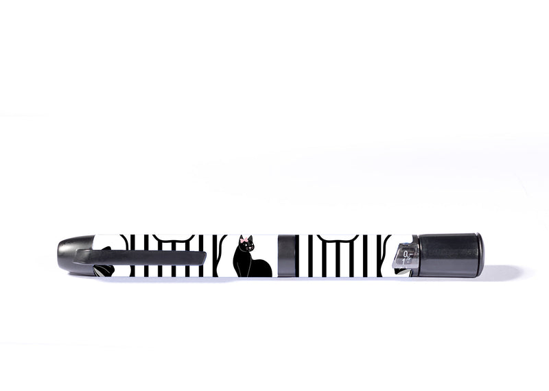 Midnight Cat InPen - Smart Insulin Pen Sticker - Pump Peelz Midnight Cat InPen - Smart Insulin Pen Sticker - Pump Peelz