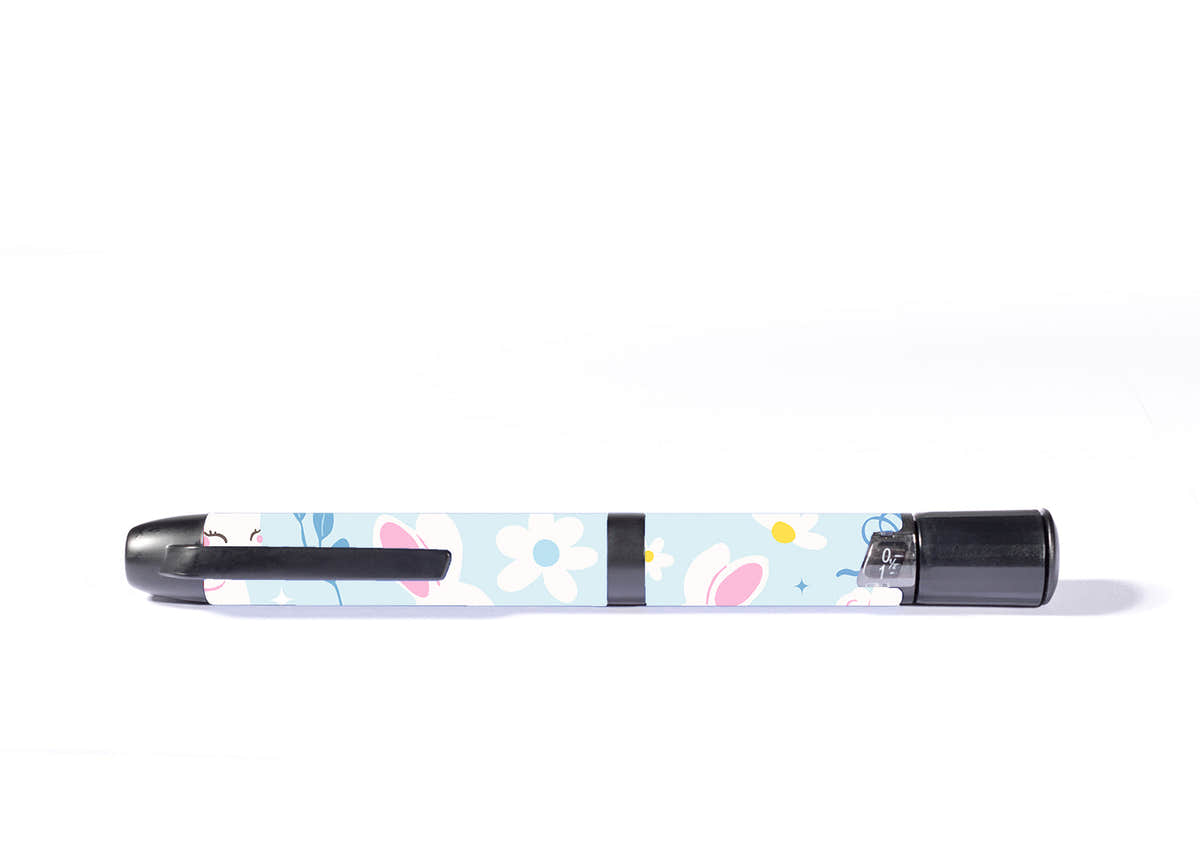 Sweet Bunnies InPen - Smart Insulin Pen Sticker - Pump Peelz Sweet Bunnies InPen - Smart Insulin Pen Sticker - Pump Peelz