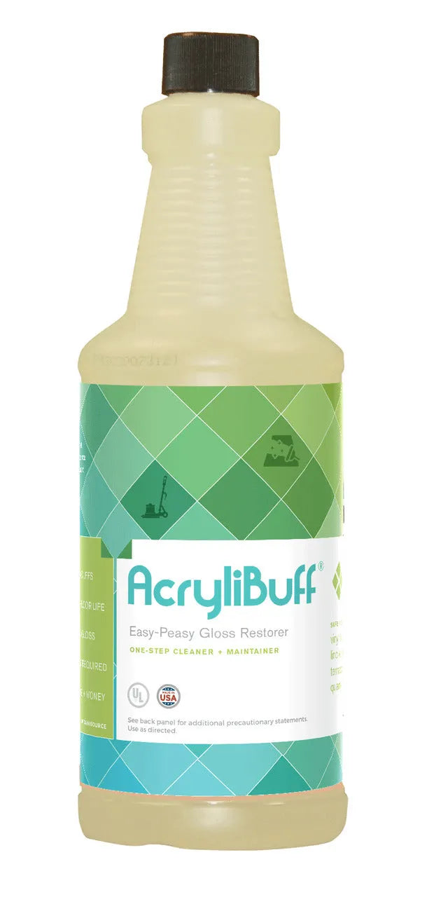 AcryliBuff Spray On Spray Buff Floor Gloss Restorer, 1 Quart AcryliBuff Spray On Spray Buff Floor Gloss Restorer, 1 Quart