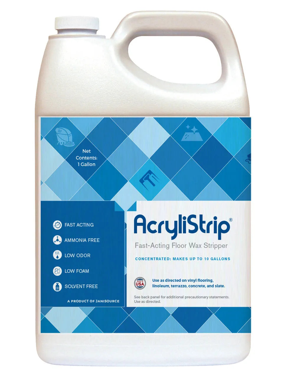 AcryliStrip Commercial Floor Finish Stripper Concentrate AcryliStrip Commercial Floor Finish Stripper Concentrate