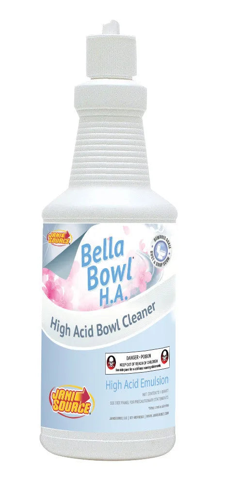 BellaBowl HA High Acid Toilet Bowl Cleaner, 1 Quart BellaBowl HA High Acid Toilet Bowl Cleaner, 1 Quart