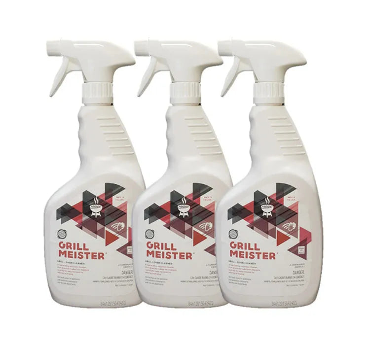 GrillMeister Degreaser & Cleaner For Grills, Oven, Barbeques & Grates, 1 Quart GrillMeister Degreaser & Cleaner For Grills, Oven, Barbeques & Grates, 1 Quart