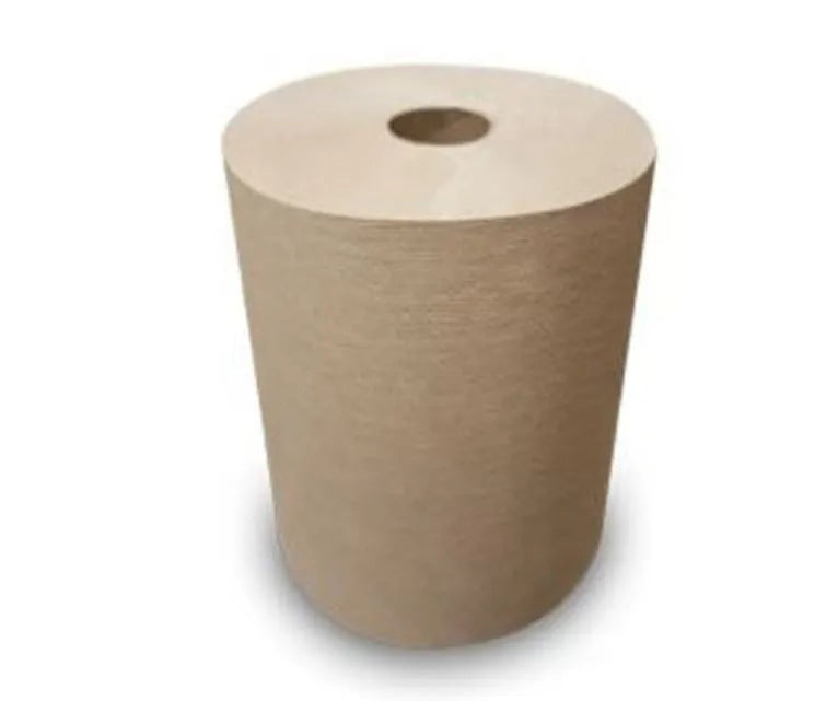JaniSource Hardwound Roll Towel (6800ENC), Brown, Controlled, 7.5" x 800' (Case Of 6) JaniSource Hardwound Roll Towel (6800ENC), Brown, Controlled, 7.5" x 800' (Case Of 6)