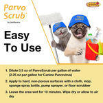 ParvoScrub II – EPA-Registered Super Concentrate Disinfectant for Kennels & Veterinary Use (1 Gal) ParvoScrub II – EPA-Registered Super Concentrate Disinfectant for Kennels & Veterinary Use (1 Gal)