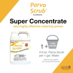 ParvoScrub II – EPA-Registered Super Concentrate Disinfectant for Kennels & Veterinary Use (1 Gal) ParvoScrub II – EPA-Registered Super Concentrate Disinfectant for Kennels & Veterinary Use (1 Gal)