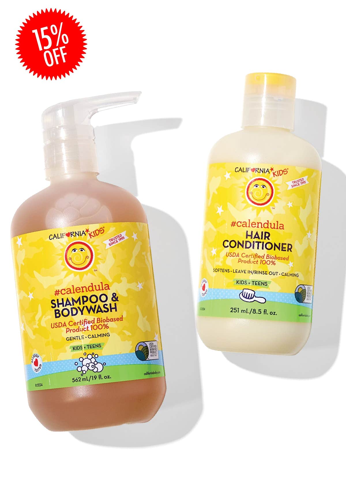 Kids #Calendula™ Shampoo + Conditioner Bundle Kids #Calendula™ Shampoo + Conditioner Bundle
