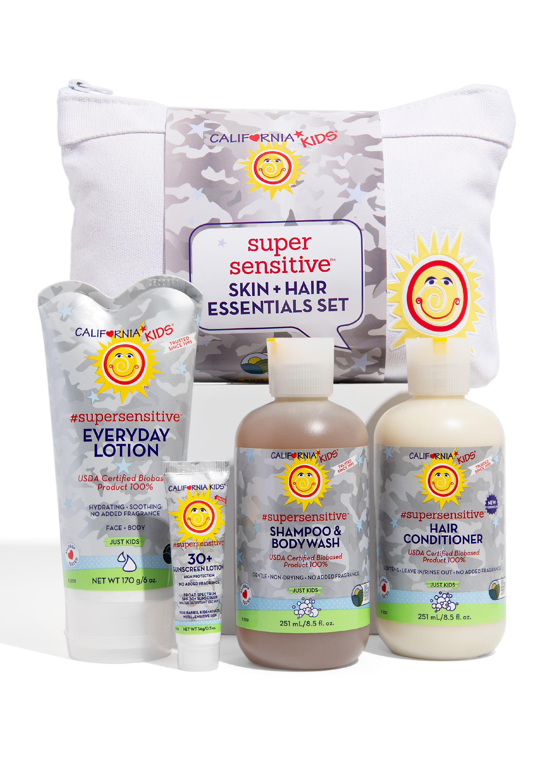 California Kids® #supersensitive™ Essentials Set California Kids® #supersensitive™ Essentials Set