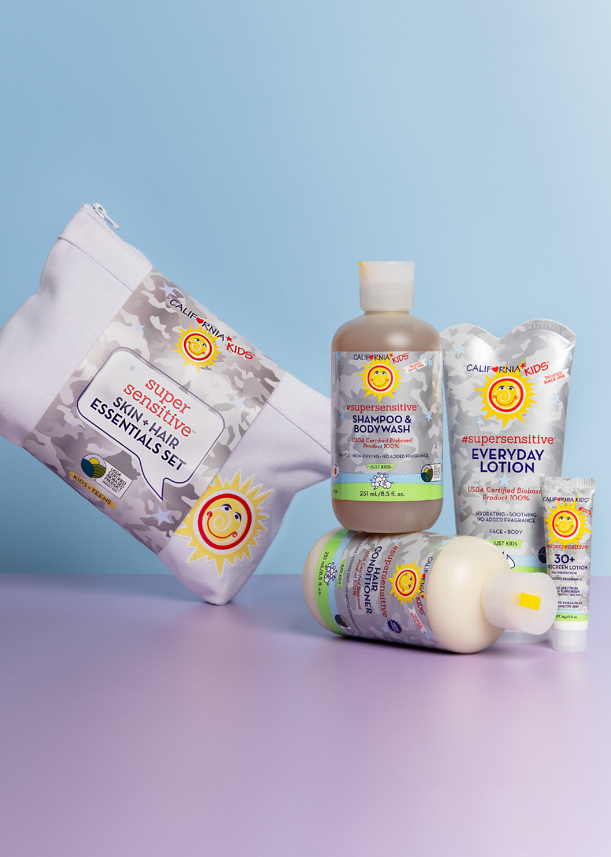 California Kids® #supersensitive™ Essentials Set California Kids® #supersensitive™ Essentials Set