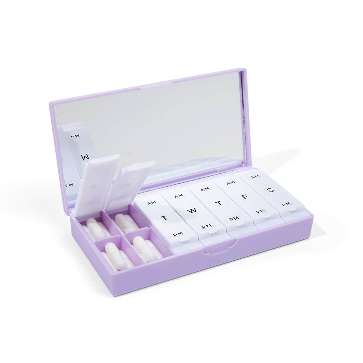 Lilac AM/PM Pill Box Lilac AM/PM Pill Box