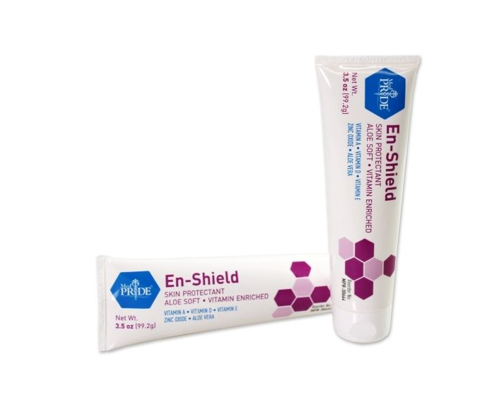 MedPride En-Shield Skin Protectant Barrier Cream - 3.5oz. Tubes - 24/cs. MedPride En-Shield Skin Protectant Barrier Cream - 3.5oz. Tubes - 24/cs.