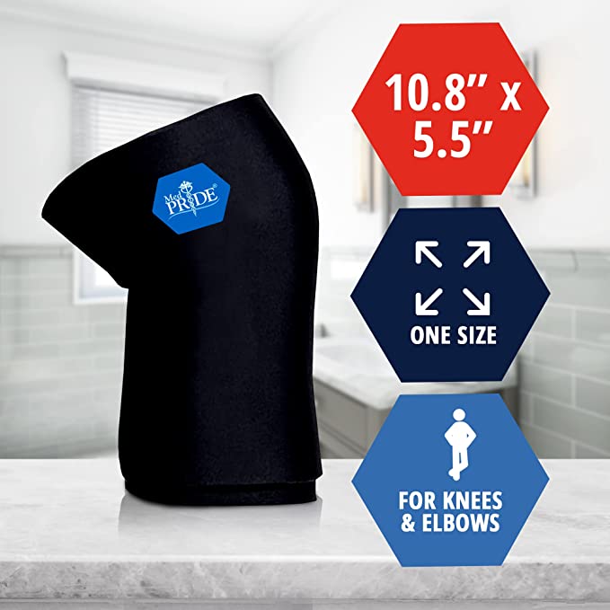 MedPride Hot & Cold Gel Compression Sleeve - One Size - 10.82" x 5.3" - 12 bxs/cs. MedPride Hot & Cold Gel Compression Sleeve - One Size - 10.82" x 5.3" - 12 bxs/cs.