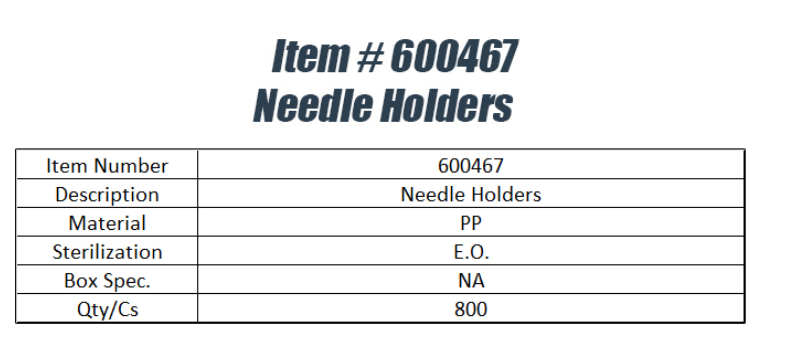Needle Holders Needle Holders