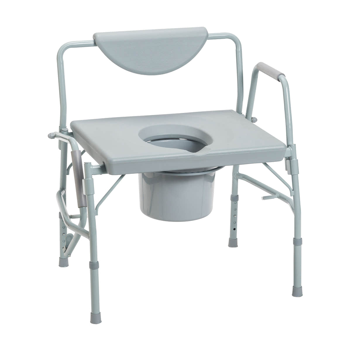 Bariatric Drop Arm Bedside Commode Chair Bariatric Drop Arm Bedside Commode Chair