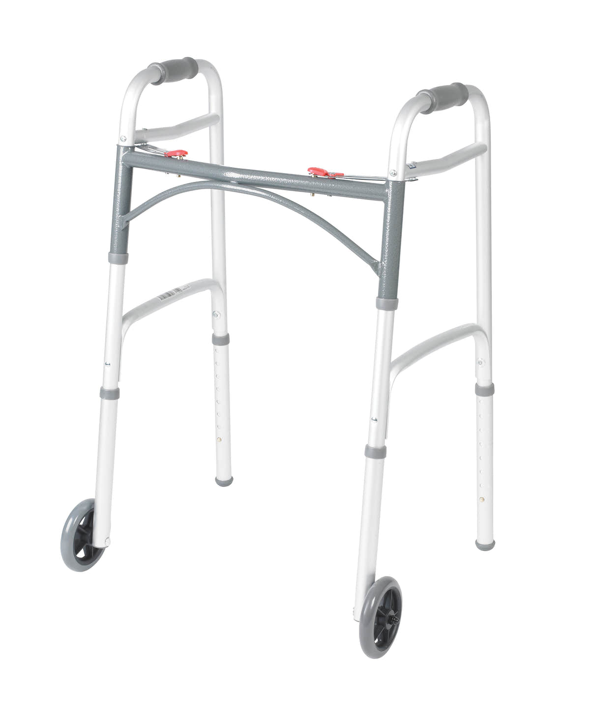 PreserveTech Deluxe Two Button Folding Walker with 5" Wheels PreserveTech Deluxe Two Button Folding Walker with 5" Wheels