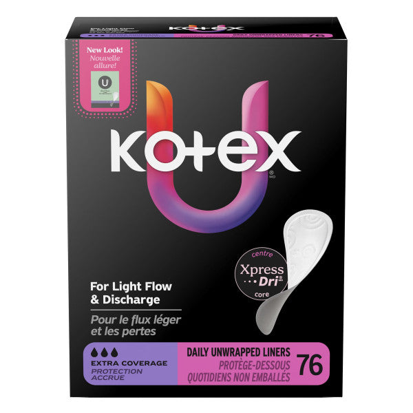 U By Kotex Security Lightdays Liners U By Kotex Security Lightdays Liners