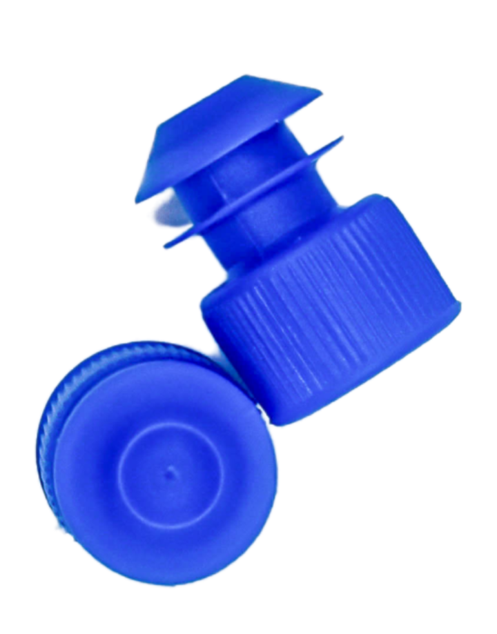 16mm Test Tube Plug Blue Caps Universal Fit 16mm Test Tube Plug Blue Caps Universal Fit