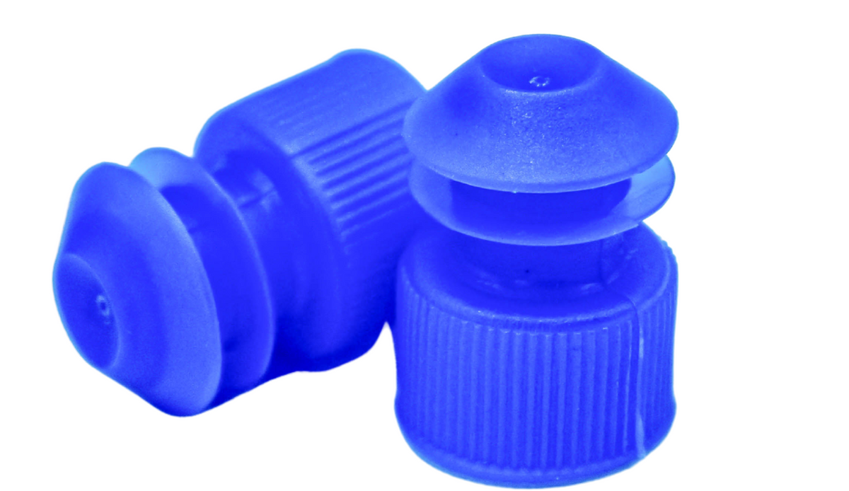 12mm Test Tube Plug Blue Caps Universal Fit 12mm Test Tube Plug Blue Caps Universal Fit