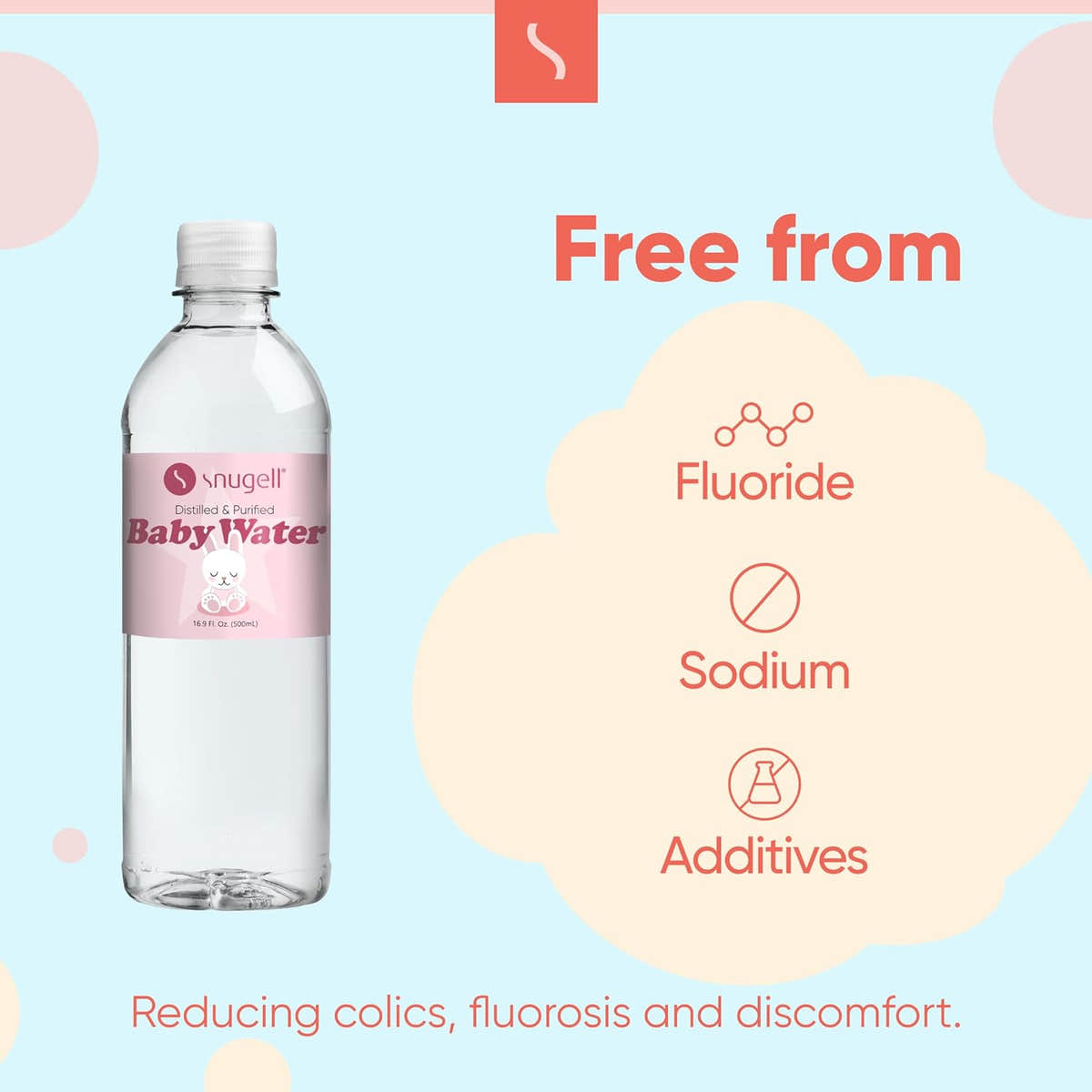 Baby Distilled Water - Water 12oz (12 pack) Baby Distilled Water - Water 12oz (12 pack)