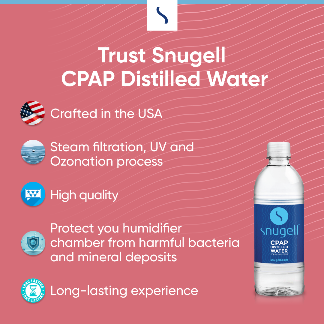 Distilled Water for CPAP Machines (12-Pack, 20 oz) Distilled Water for CPAP Machines (12-Pack, 20 oz)