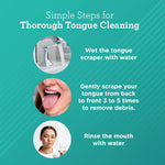 U Shaped Stainless Steel Tongue Scraper – 2 Pack U Shaped Stainless Steel Tongue Scraper – 2 Pack