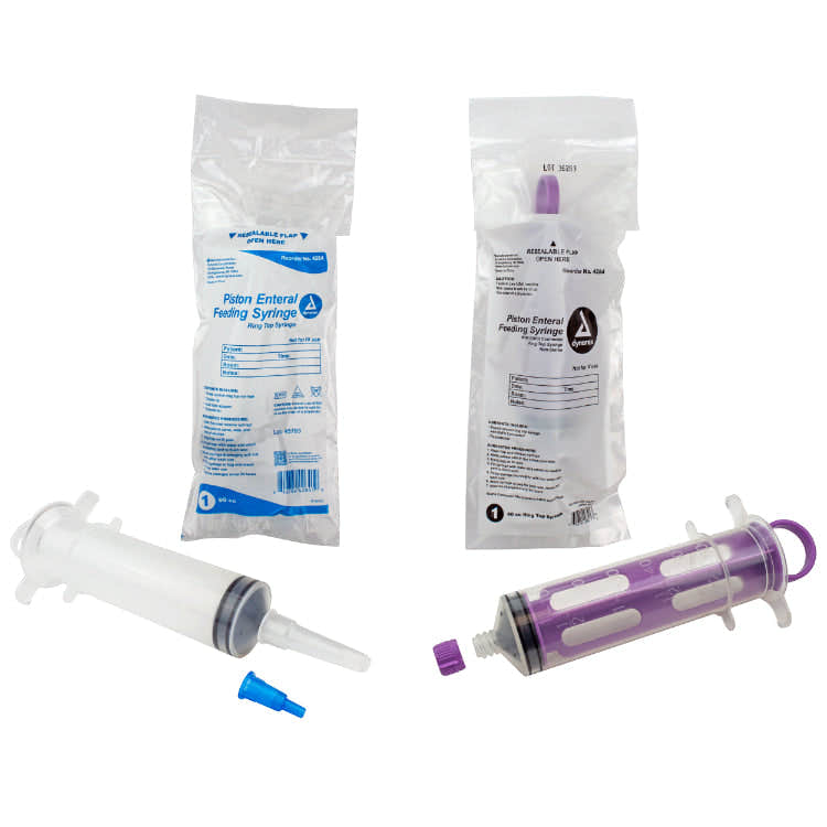 Dynarex Enteral Feeding Piston Syringes (30 Count) Dynarex Enteral Feeding Piston Syringes (30 Count)